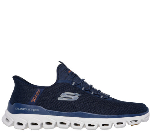 Pantofi sport, barbati, SKECHERS SLIP-INS GLIDE STEP NOXUS 233010-NVY bleumarin, textil